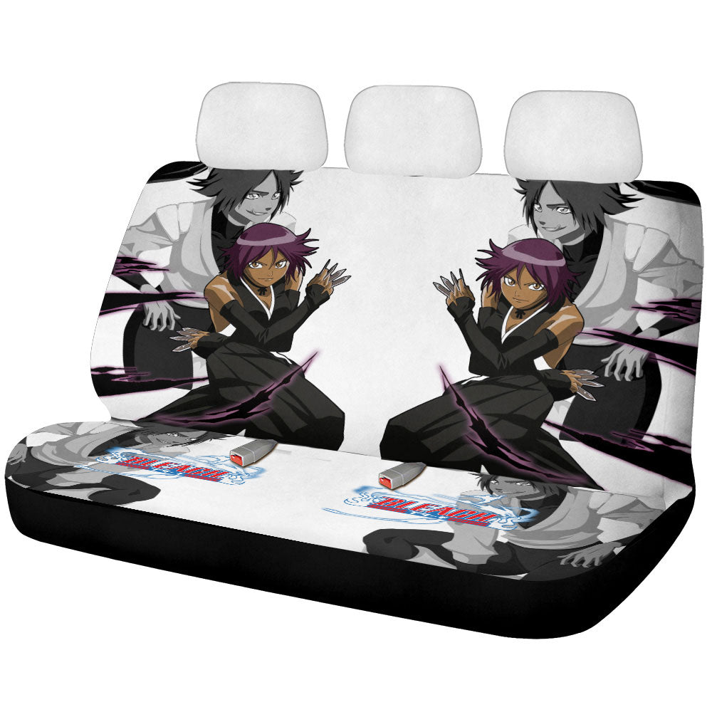 Yoruichi Shihouin Car Back Seat Cover Custom Bleach Anime