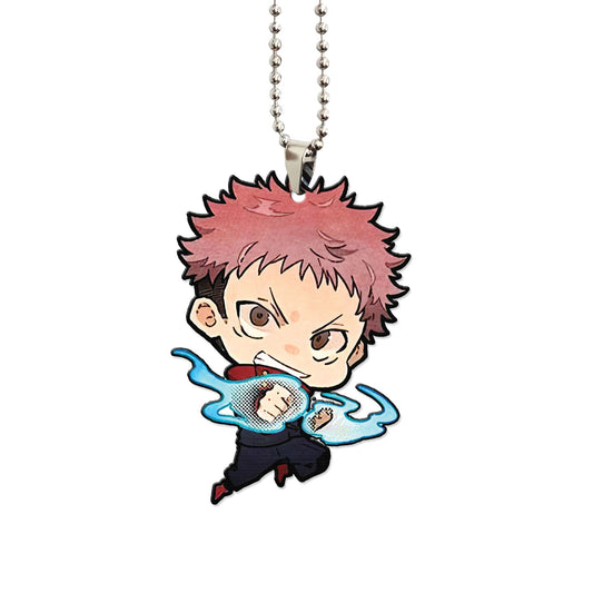 Yuji Itadori Ornament Custom Anime Jujutsu Kaisen Car Accessories - Gearcarcover - 1