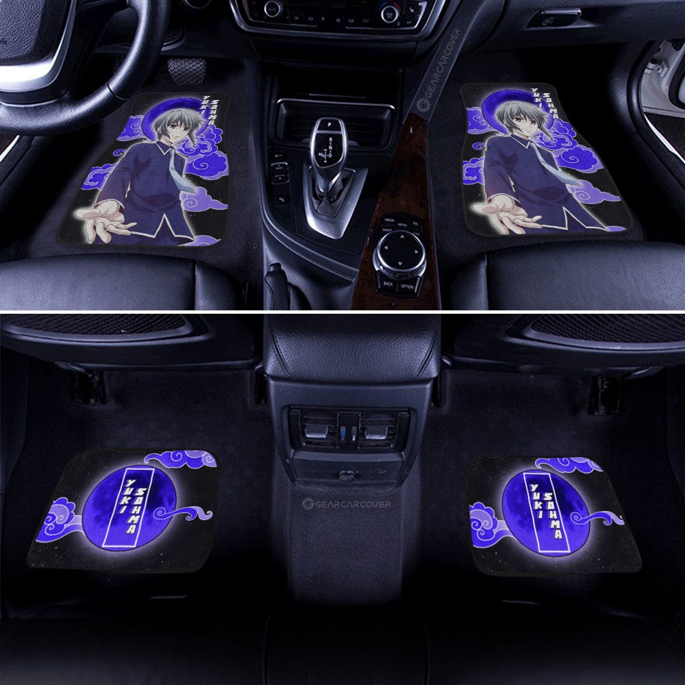 Yuki Sohma Car Floor Mats Custom Fruit Basket Anime Car Accessories - Gearcarcover - 3