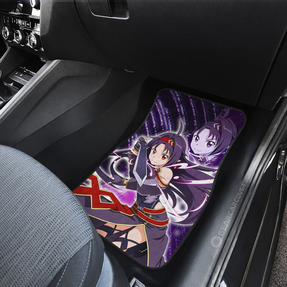 Yuuki Konno (Yuuki) Car Floor Mats Custom Sword Art Online Anime - Gearcarcover - 3