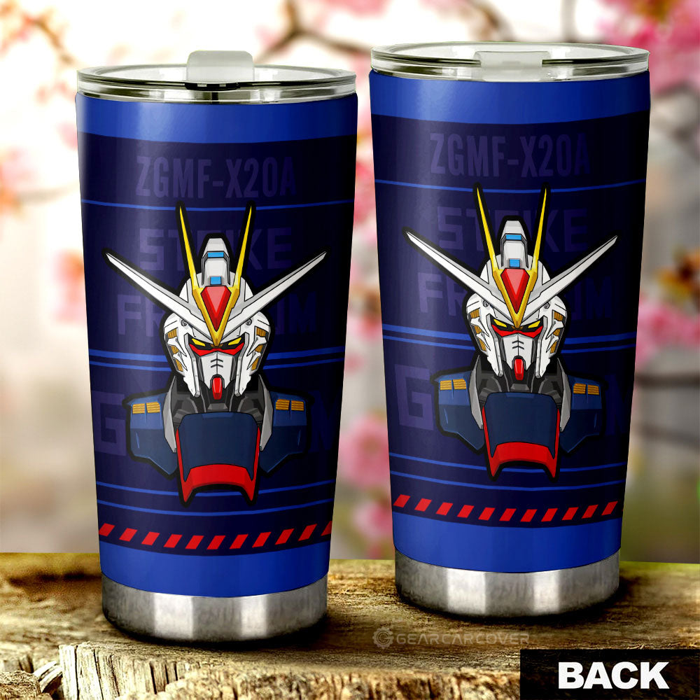 ZGMF-X20A Strike Freedom Gundam Tumbler Cup Custom Gundam Anime Car Interior Accessories - Gearcarcover - 3