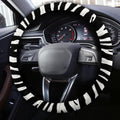 Zebra Steering Wheel Cover Custom Animal Skin Printed Car Interior Accessories - Gearcarcover - 3