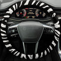 Zebra Steering Wheel Cover Custom Animal Skin Printed Car Interior Accessories - Gearcarcover - 4