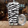 Zebra Tumbler Stainless Steel Skin Pattern - Gearcarcover - 2