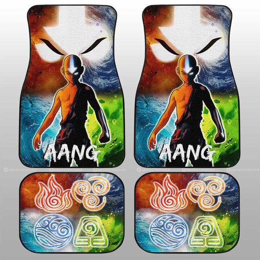 Aang Car Floor Mats Custom Avatar The Last - Gearcarcover - 1