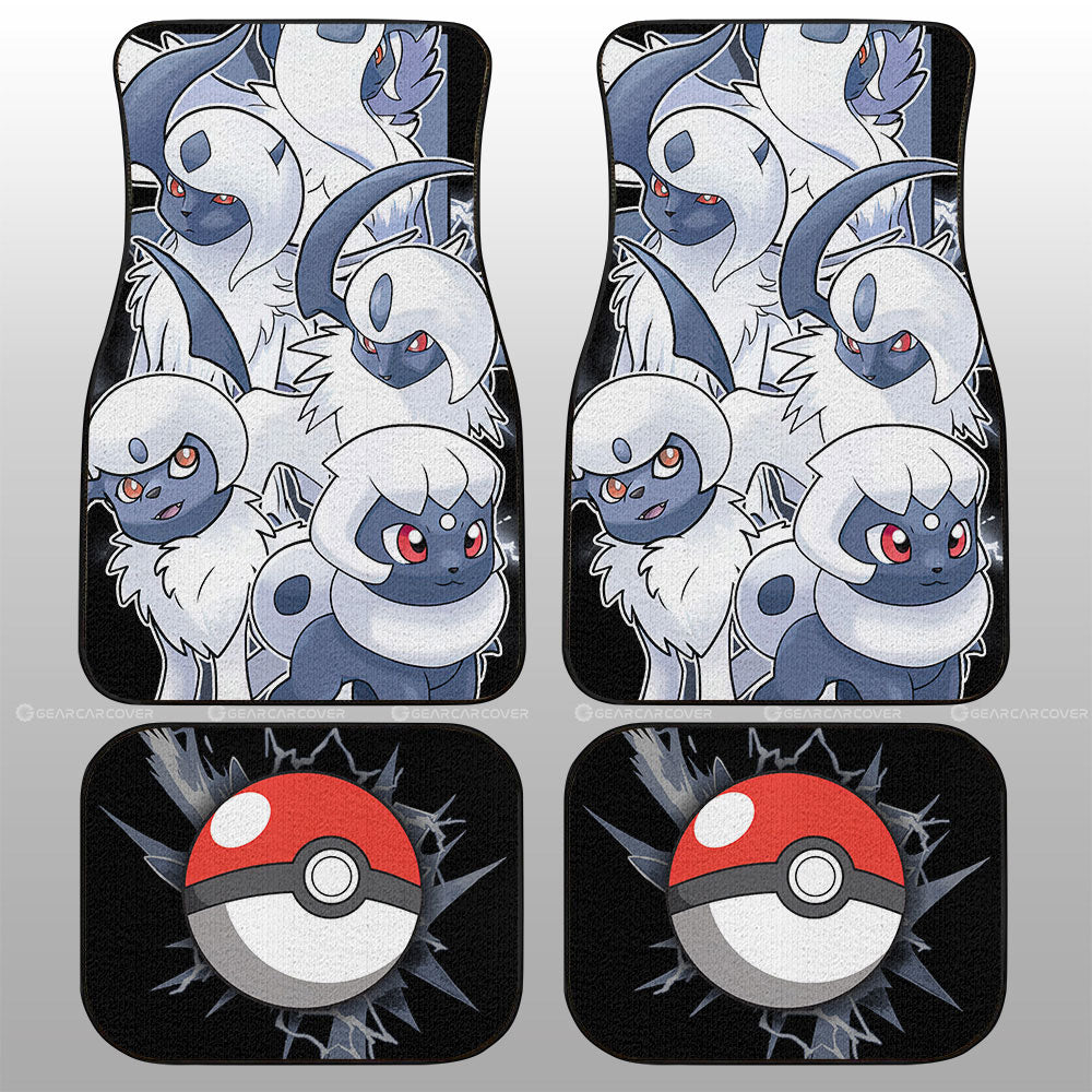 Absol Car Floor Mats Custom Car Accessories For Fans - Gearcarcover - 1