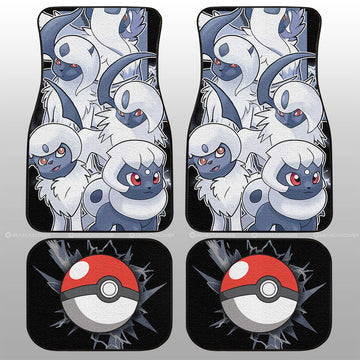 Absol Car Floor Mats Custom Car Accessories For Fans - Gearcarcover - 1