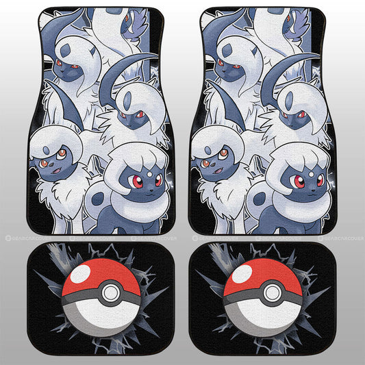 Absol Car Floor Mats Custom Car Accessories For Fans - Gearcarcover - 1