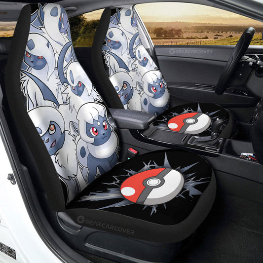 Absol Car Seat Covers Custom Car Accessories For Fans - Gearcarcover - 2