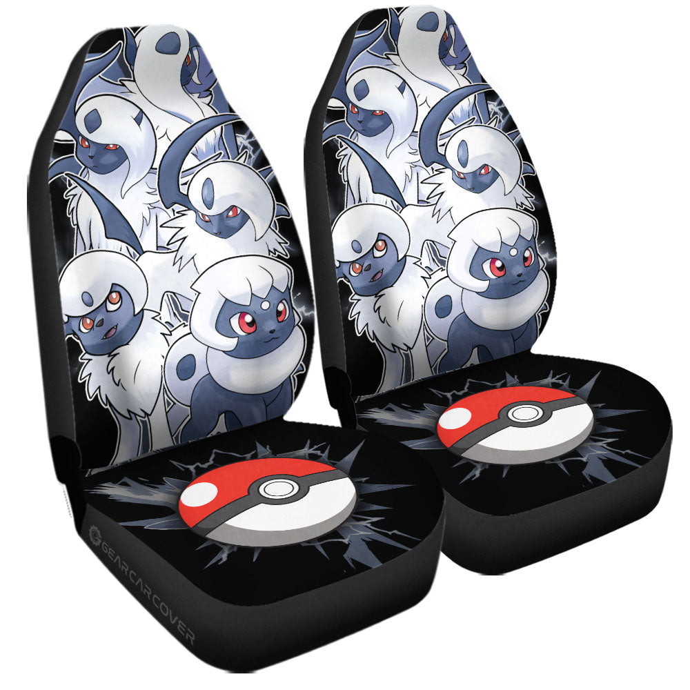 Absol Car Seat Covers Custom Car Accessories For Fans - Gearcarcover - 3