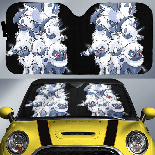 Absol Car Sunshade Custom Car Accessories For Fans - Gearcarcover - 1