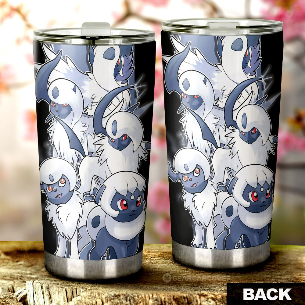 Absol Tumbler Cup Custom Car Accessories For Fans - Gearcarcover - 2