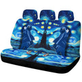 Aburame Shino Car Back Seat Covers Custom Starry Night Styles - Gearcarcover - 1