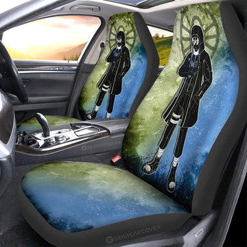 Aburame Shino Car Seat Covers Custom Anime Car Accessories - Gearcarcover - 1