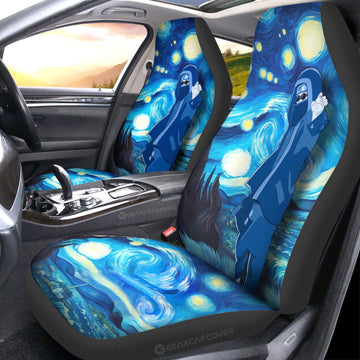 Aburame Shino Car Seat Covers Custom Starry Night Styles - Gearcarcover - 1