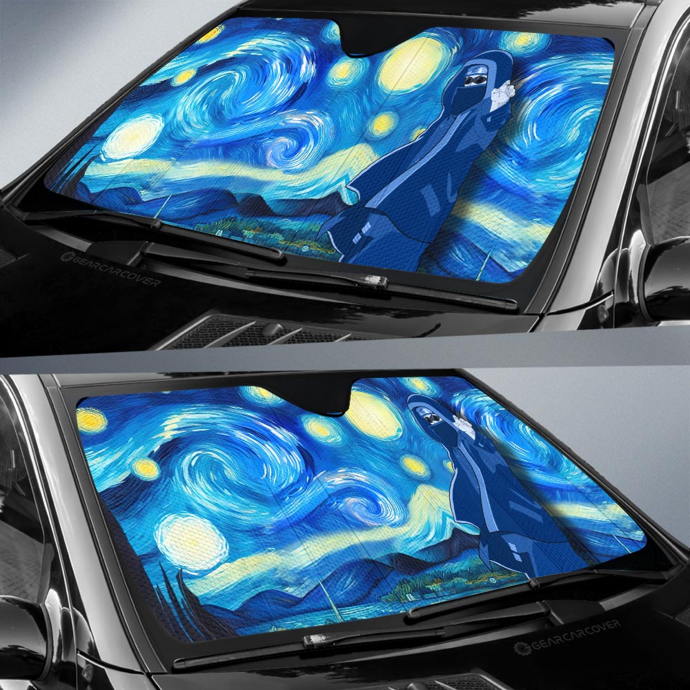 Aburame Shino Car Sunshade Custom Starry Night Styles - Gearcarcover - 2