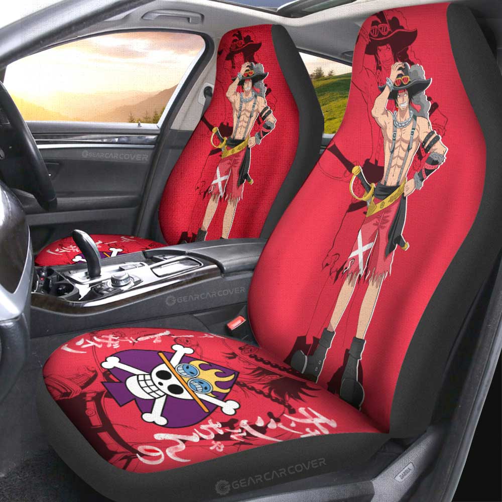 Ace Car Seat Covers Custom Red Car Accessories - Gearcarcover - 4