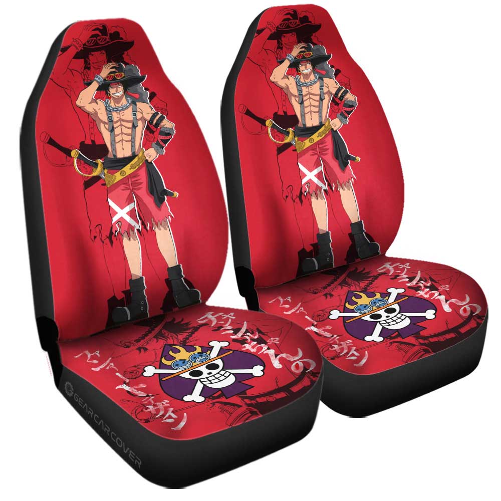 Ace Car Seat Covers Custom Red Car Accessories - Gearcarcover - 1