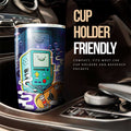 Adventure Time Bmo Galaxy Stainless Steel Tumbler Cup Custom - Gearcarcover - 2