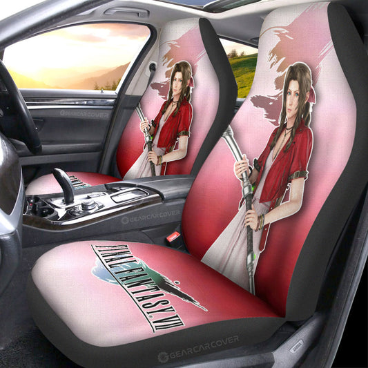 Aerith Gainsborough Car Seat Covers Custom Car Accessories - Gearcarcover - 1