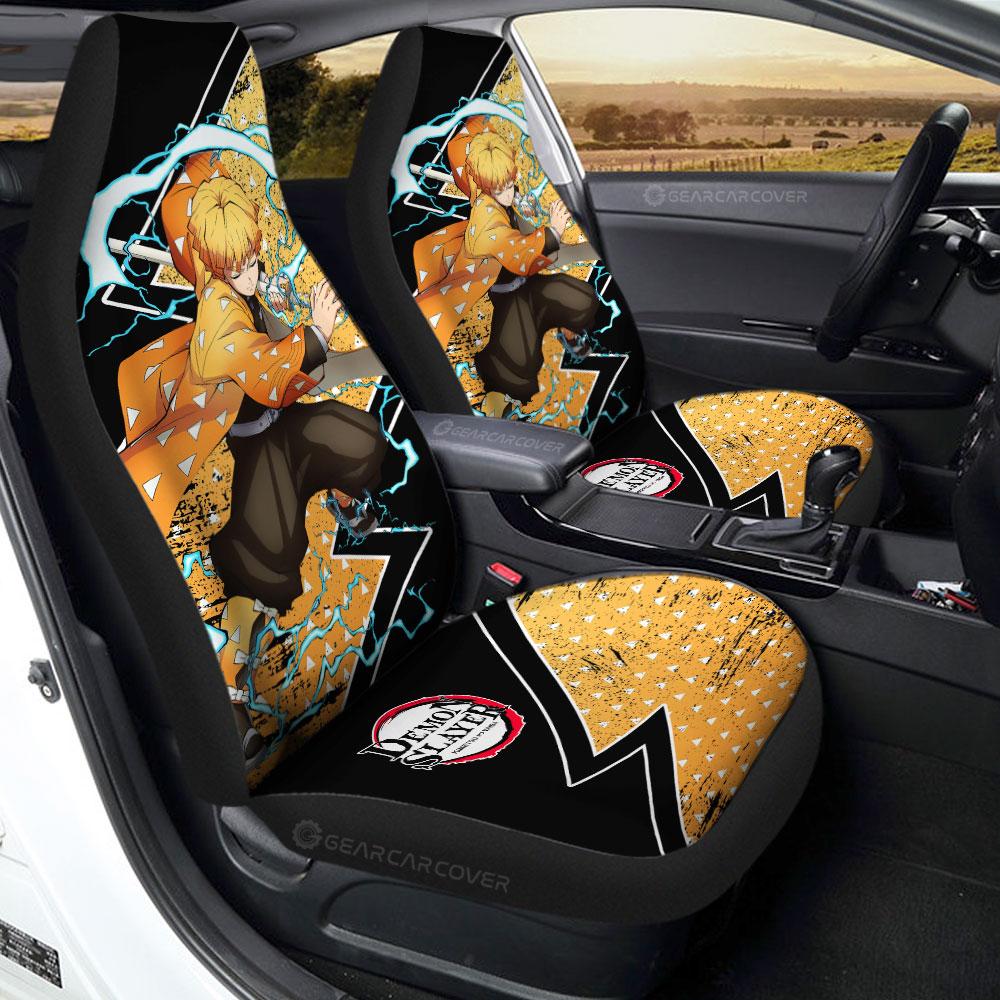 Agatsuma Zenitsu Car Seat Covers Custom Car Accessories - Gearcarcover - 1