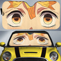 Agatsuma Zenitsu Car Sunshade Custom Car Accessories For Fans - Gearcarcover - 1