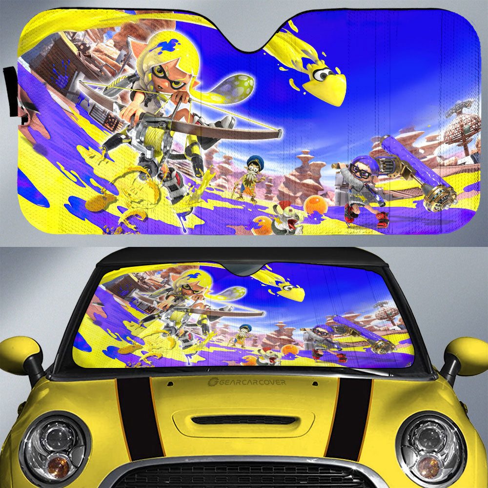 Agent 3 Splatoon Car Sunshade Custom Car Accessories - Gearcarcover - 1