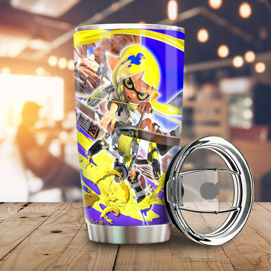 Agent 3 Splatoon Tumbler Cup Custom Car Accessories - Gearcarcover - 2