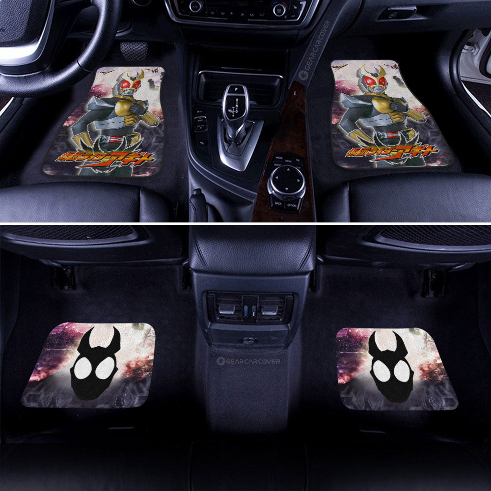 Agito Car Floor Mats Custom Kamen Rider Car Accessories - Gearcarcover - 2