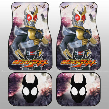 Agito Car Floor Mats Custom Kamen Rider Car Accessories - Gearcarcover - 1