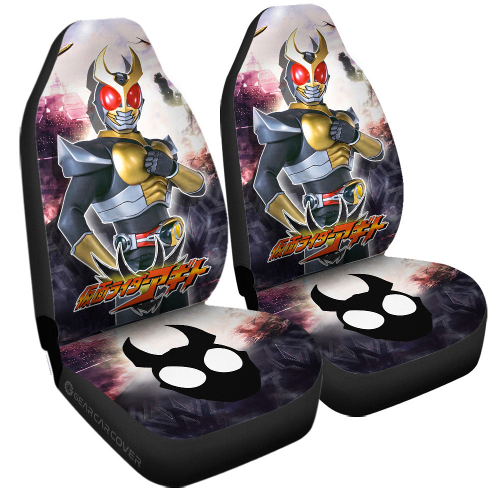 Agito Car Seat Covers Custom Kamen Rider Car Accessories - Gearcarcover - 3