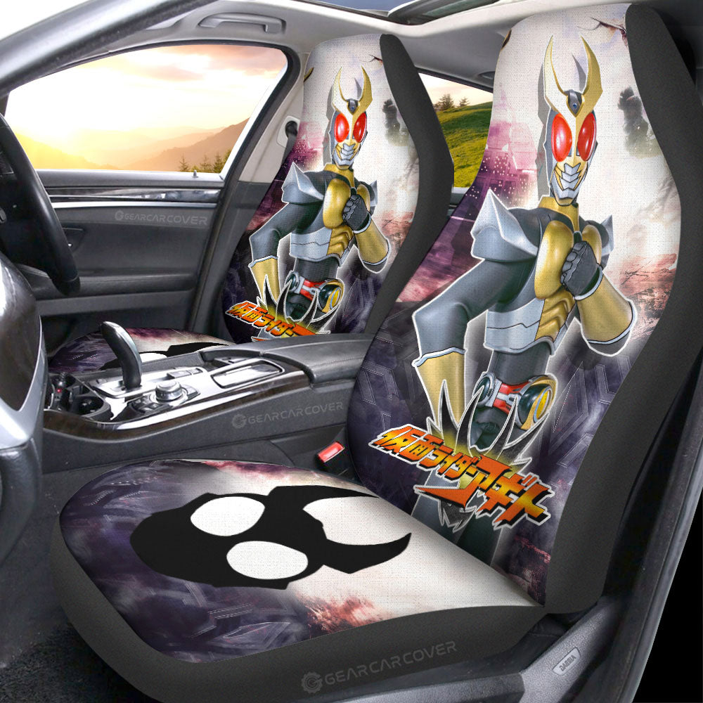 Agito Car Seat Covers Custom Kamen Rider Car Accessories - Gearcarcover - 1