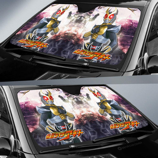 Agito Car Sunshade Custom Kamen Rider Car Accessories - Gearcarcover - 2