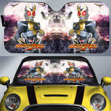 Agito Car Sunshade Custom Kamen Rider Car Accessories - Gearcarcover - 1