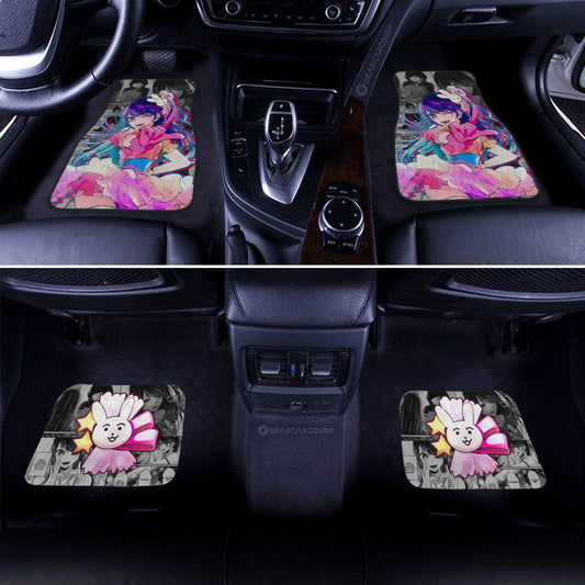 Ai Hoshino Car Floor Mats Custom Anime Car Accessories - Gearcarcover - 2