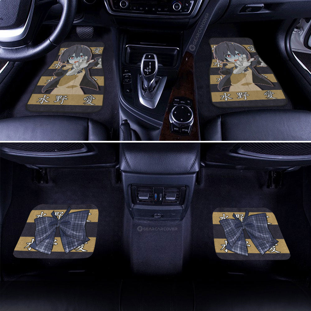 Ai Mizuno Car Floor Mats Custom Anime Car Accessories - Gearcarcover - 2