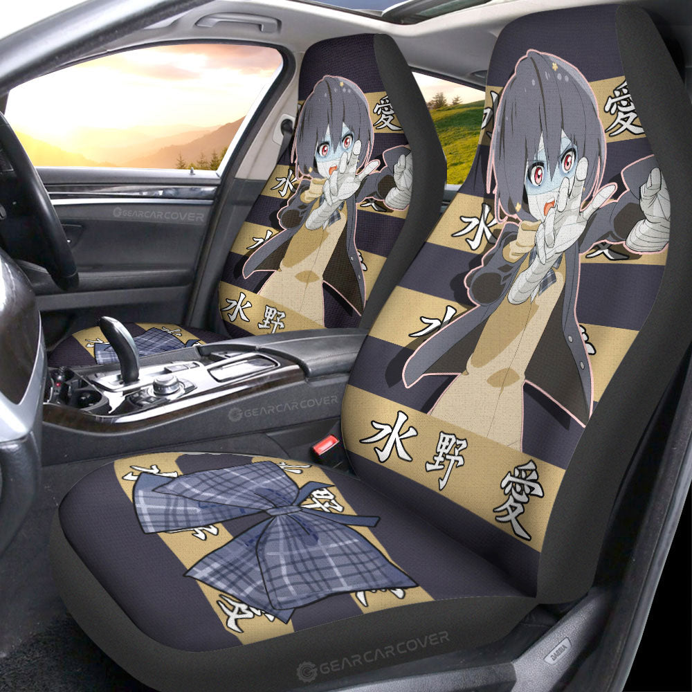 Ai Mizuno Car Seat Covers Custom Anime Car Accessories - Gearcarcover - 1