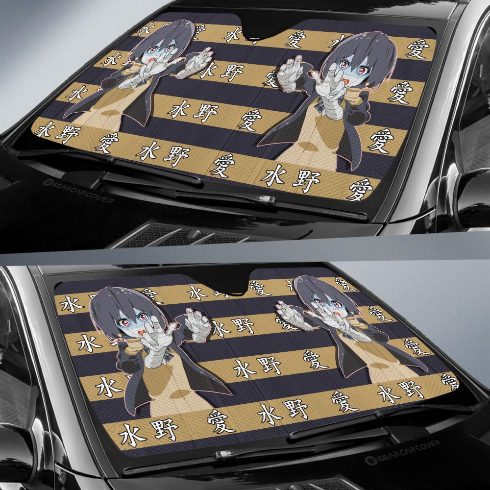 Ai Mizuno Car Sunshade Custom Anime Car Accessories - Gearcarcover - 2