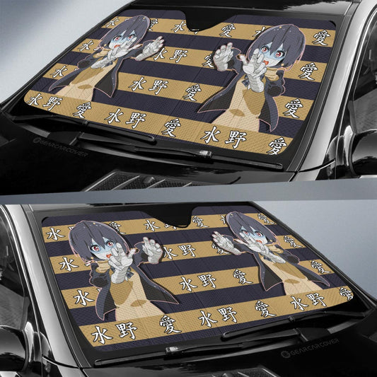 Ai Mizuno Car Sunshade Custom Anime Car Accessories - Gearcarcover - 2