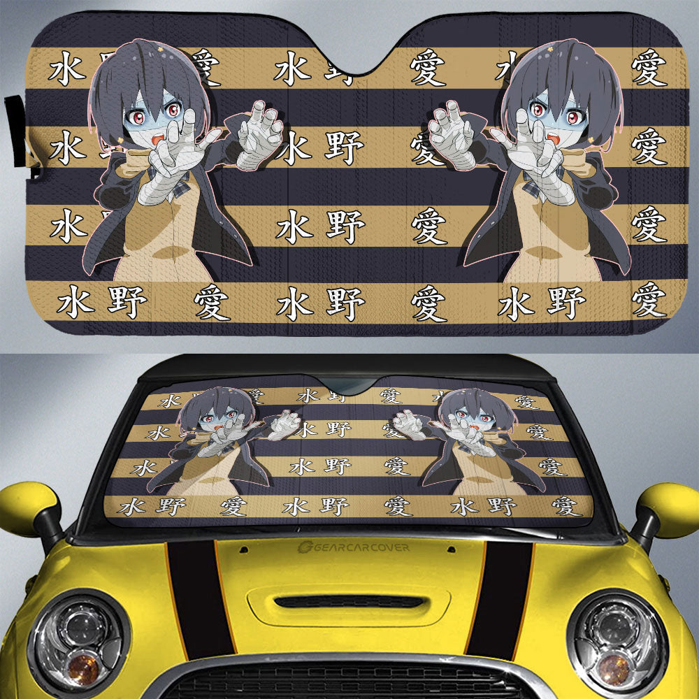 Ai Mizuno Car Sunshade Custom Anime Car Accessories - Gearcarcover - 1
