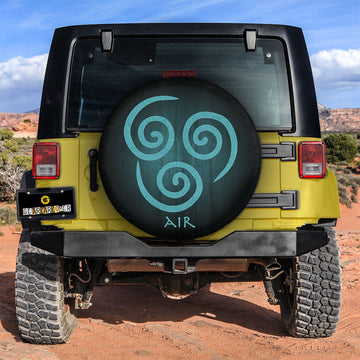 Air Spare Tire Cover Custom Avatar The Last - Gearcarcover - 1