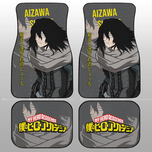 Aizawa Shouta Car Floor Mats Custom Car Accessories For Fans - Gearcarcover - 2