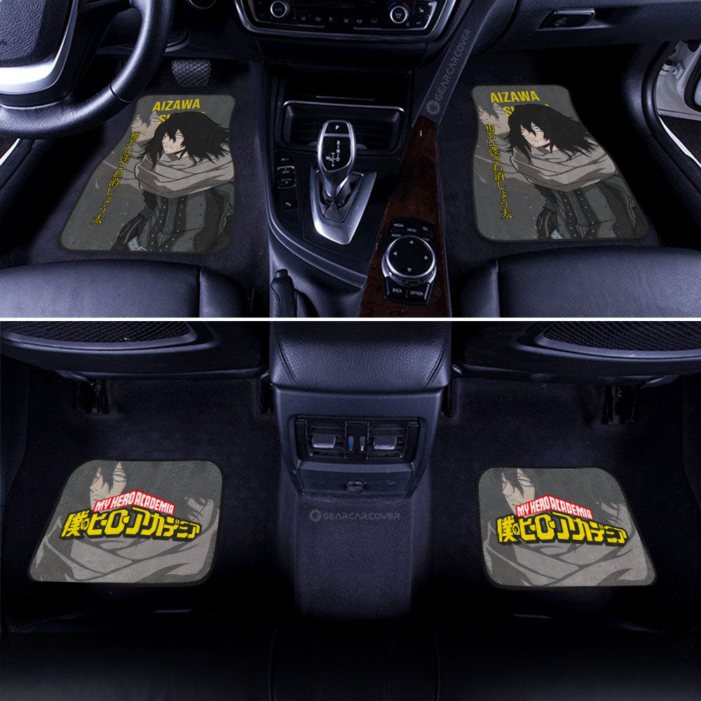 Aizawa Shouta Car Floor Mats Custom Car Accessories For Fans - Gearcarcover - 3