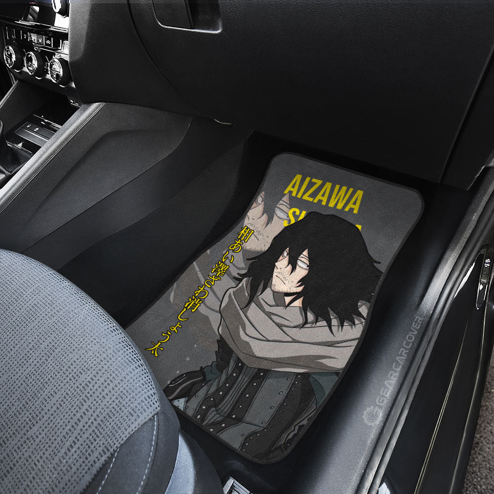 Aizawa Shouta Car Floor Mats Custom Car Accessories For Fans - Gearcarcover - 4