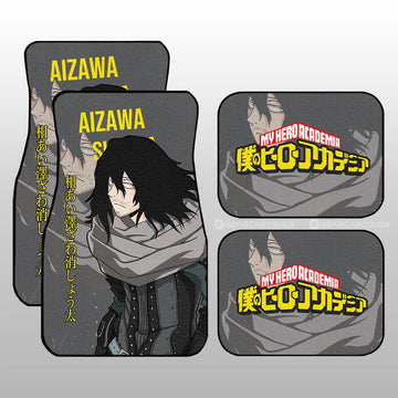 Aizawa Shouta Car Floor Mats Custom Car Accessories For Fans - Gearcarcover - 1