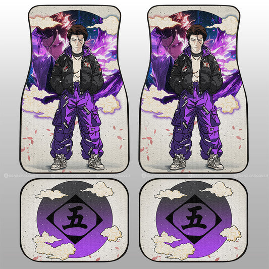 Aizen Sosuke Car Floor Mats Anime Collection - Gearcarcover - 1