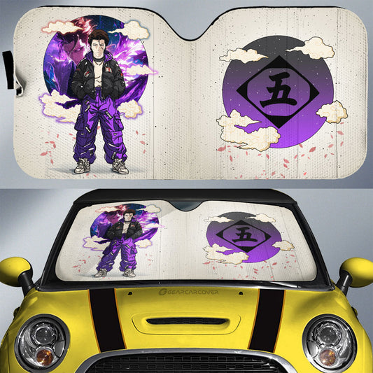 Aizen Sosuke Car Sunshade Anime Collection - Gearcarcover - 1