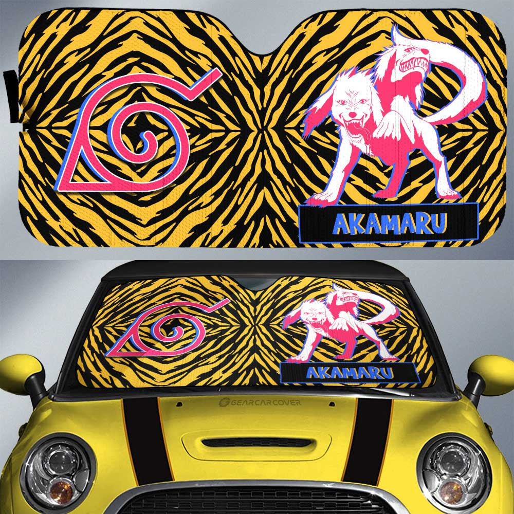 Akamaru Car Sunshade Custom - Gearcarcover - 1