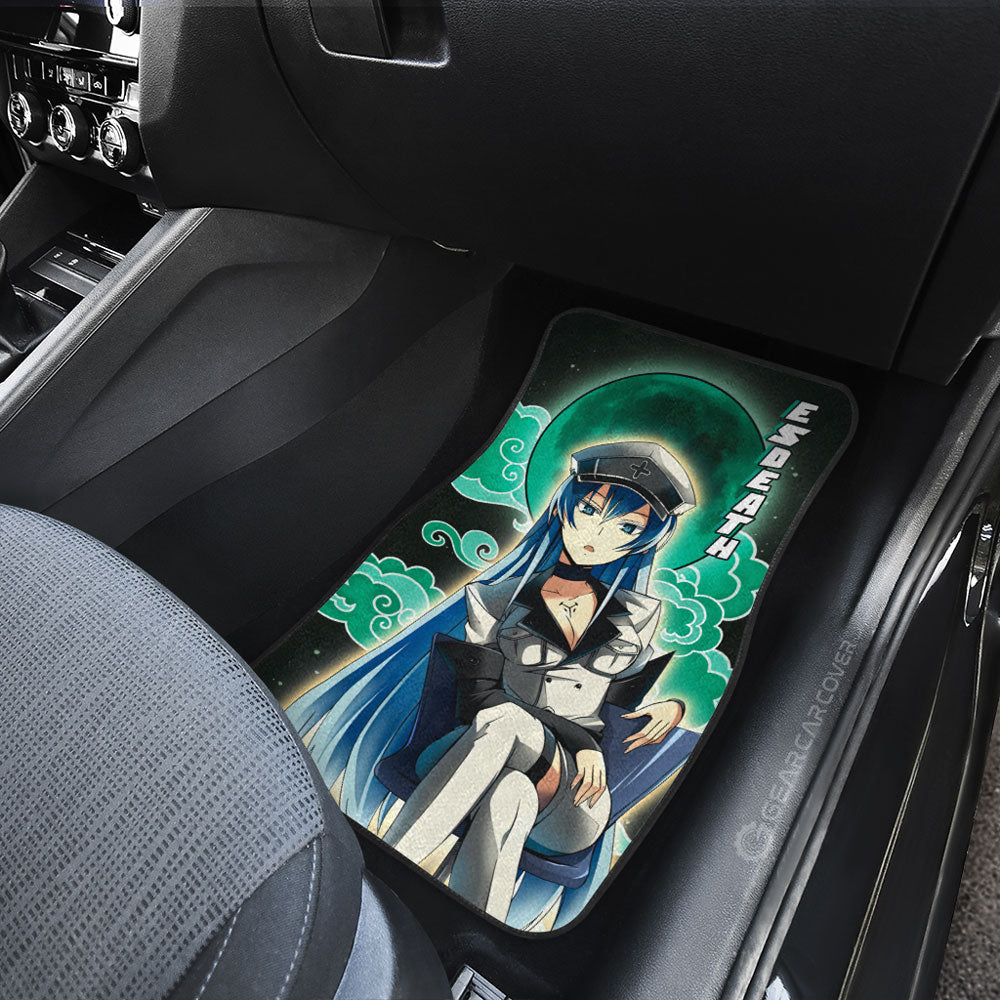 Akame And Esdeath Car Floor Mats Custom - Gearcarcover - 4