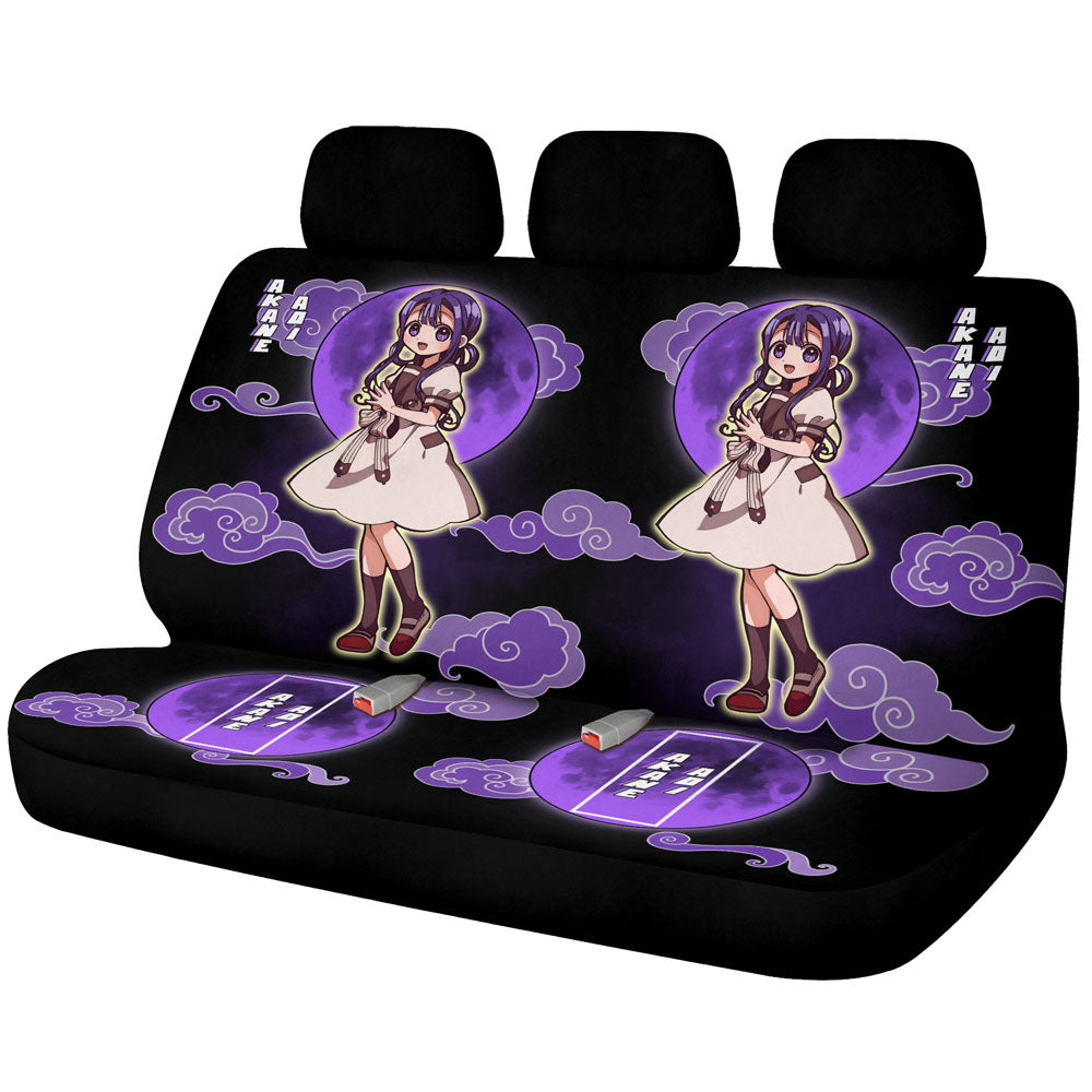 Akane Aoi Car Back Seat Covers Custom Hanako-kun Car Accessories - Gearcarcover - 1